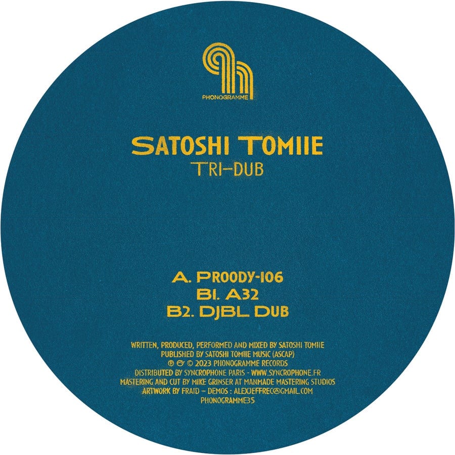 image cover: Tri Dub by Satoshi Tomiie on Phonogramme