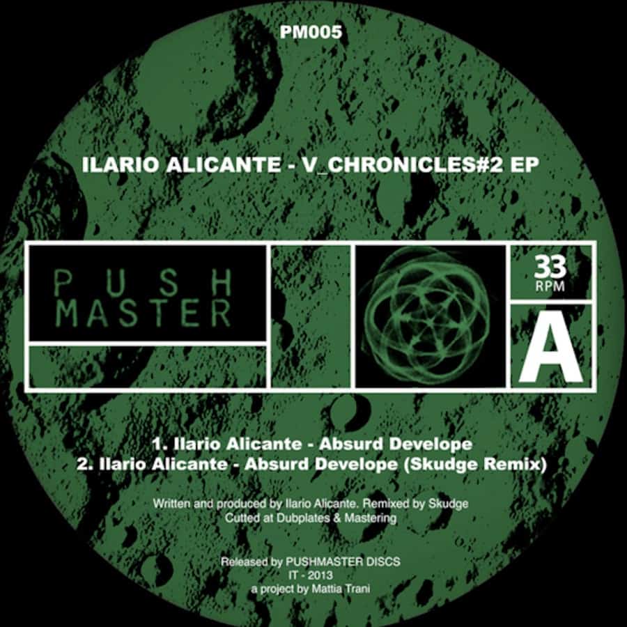 image cover: Ilario Alicante - V_Chronicles #2 EP on Pushmaster Discs