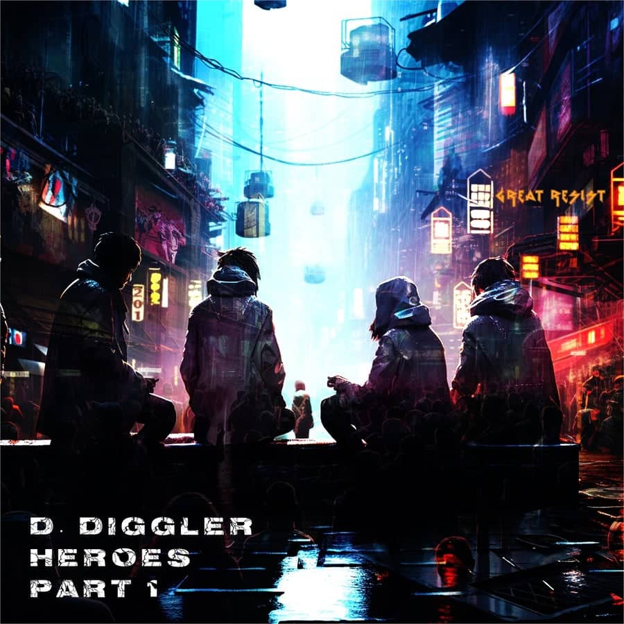 image cover: D. Diggler - Heroes, Pt. 1 on Lucidflow