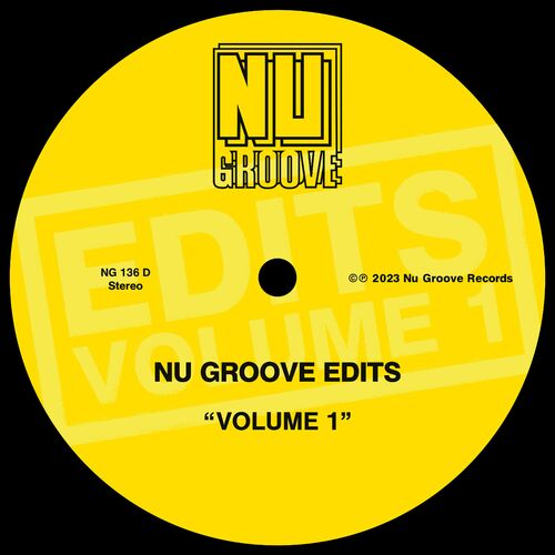 image cover: Various Artists - Nu Groove Edits, Vol. 1 on Nu Groove Records