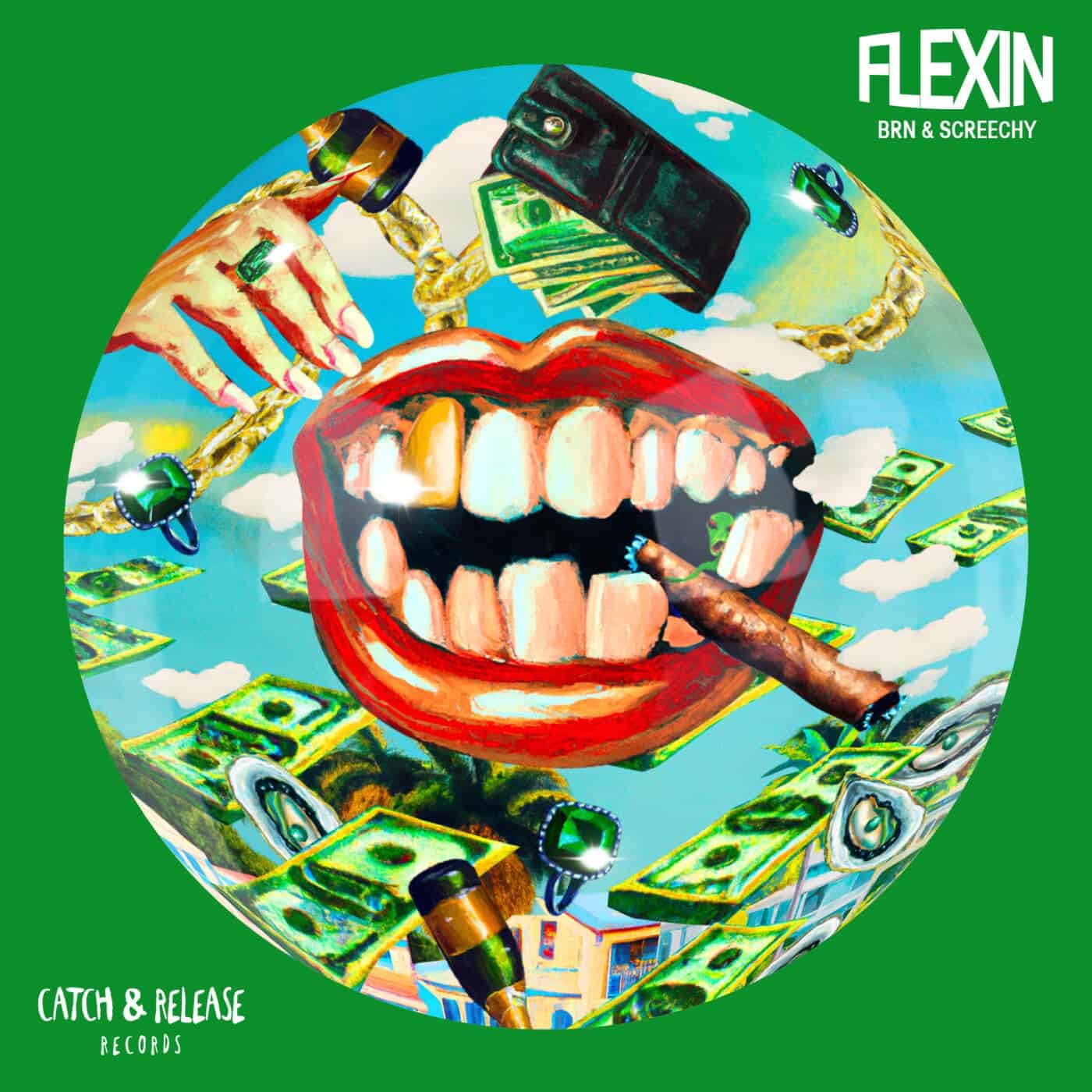 image cover: BRN, Screechy - Flexin on Catch & Release