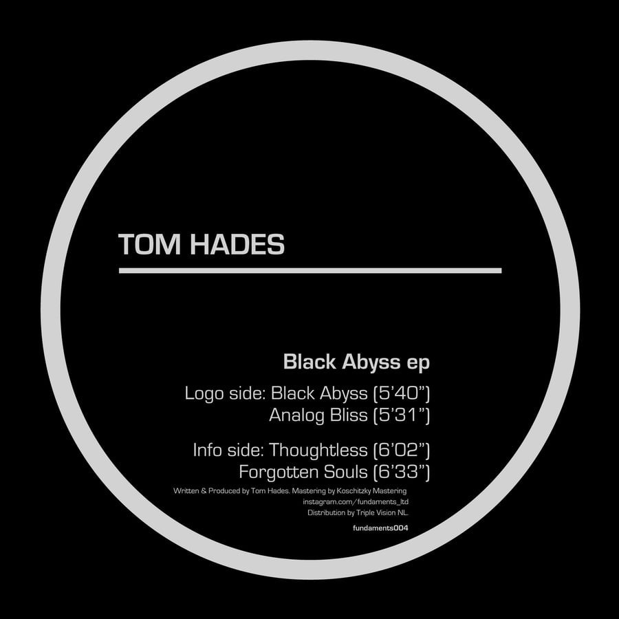 image cover: Tom Hades - Black Abyss EP on Fundaments LTD