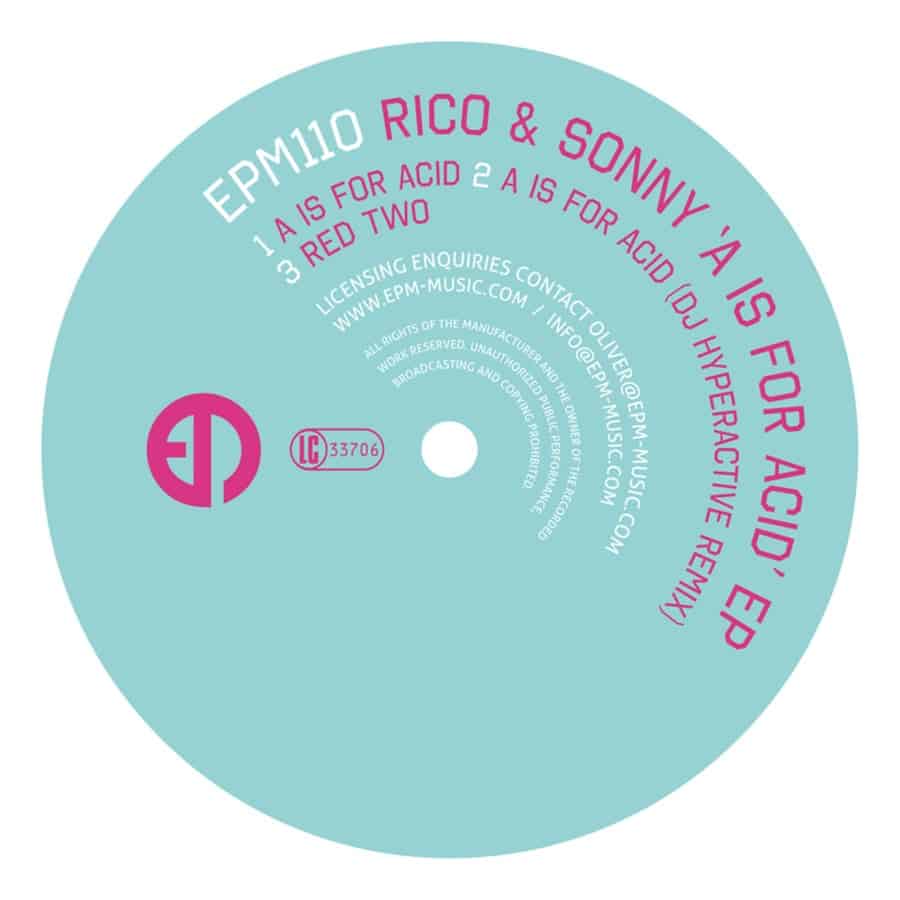 image cover: Rico & Sonny - A Is For Acid on ePM Music