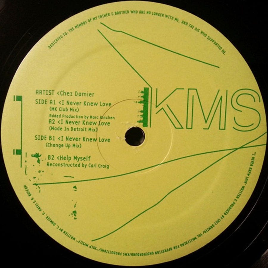 image cover: I Never Knew Love by Chez Damier on KMS Records (BEAT Music Fund)
