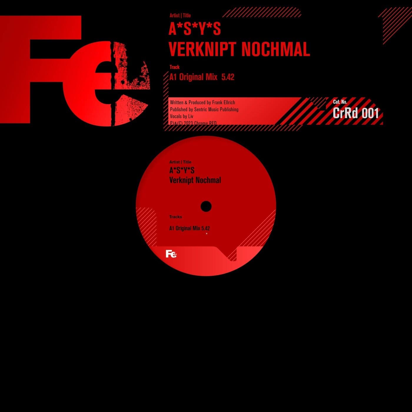 image cover: Verknipt Nochmal by A*S*Y*S on Chrome Red