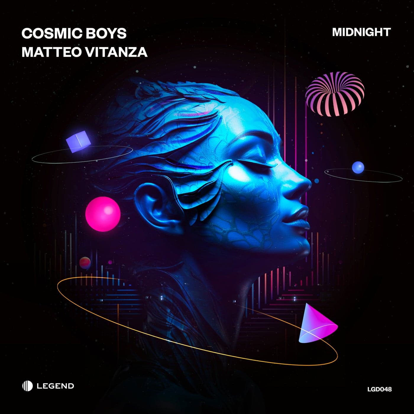 image cover: Cosmic Boys, Matteo Vitanza - Midnight on Legend