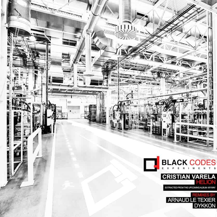 image cover: Cristian Varela - HELION Remixes on Black Codes Experiments