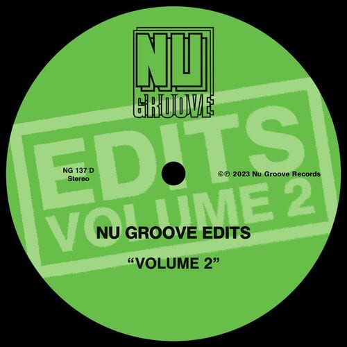 image cover: Various Artists - Nu Groove Edits, Vol. 2 on Nu Groove Records