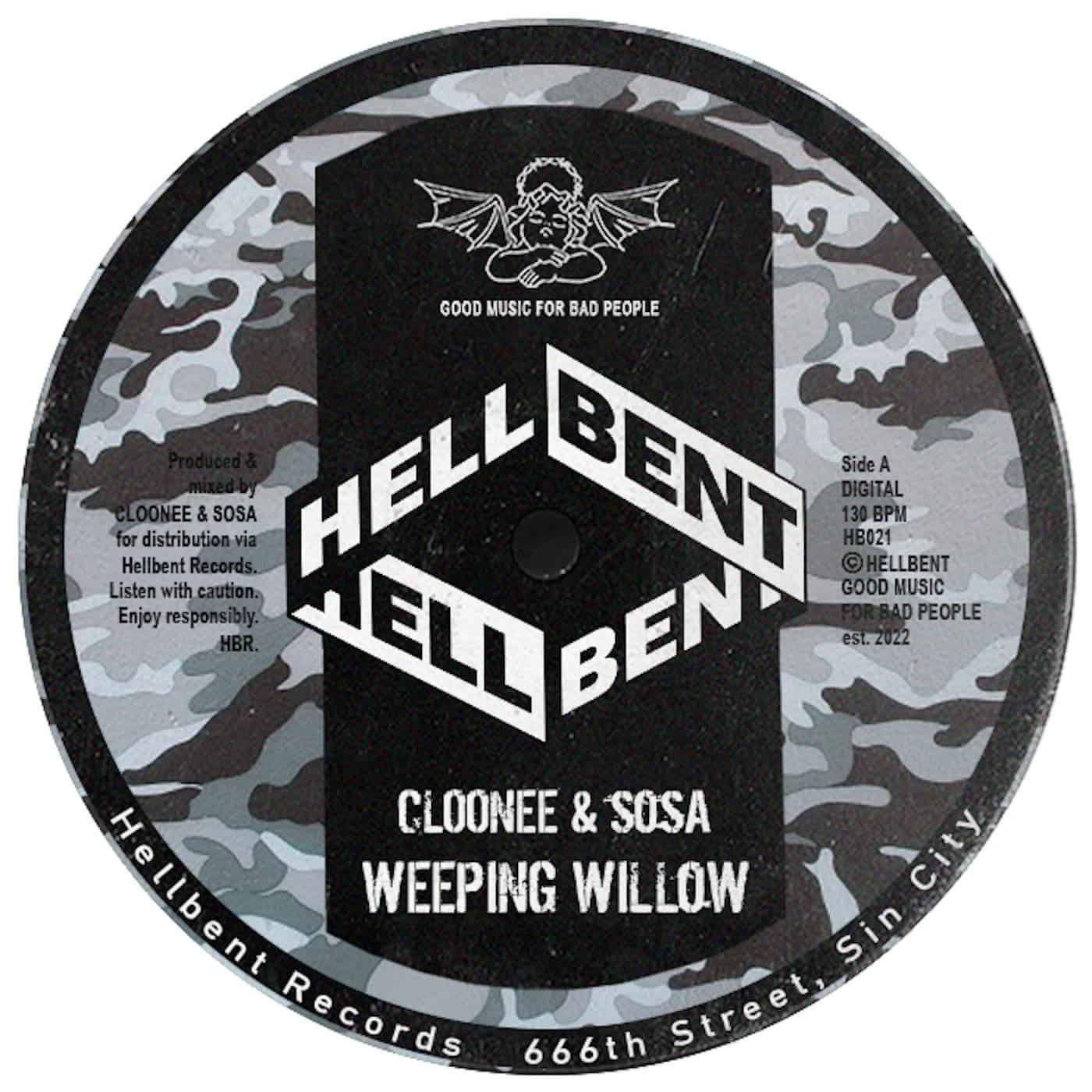 image cover: Cloonee, Sosa UK - Weeping Willow on Hellbent Records