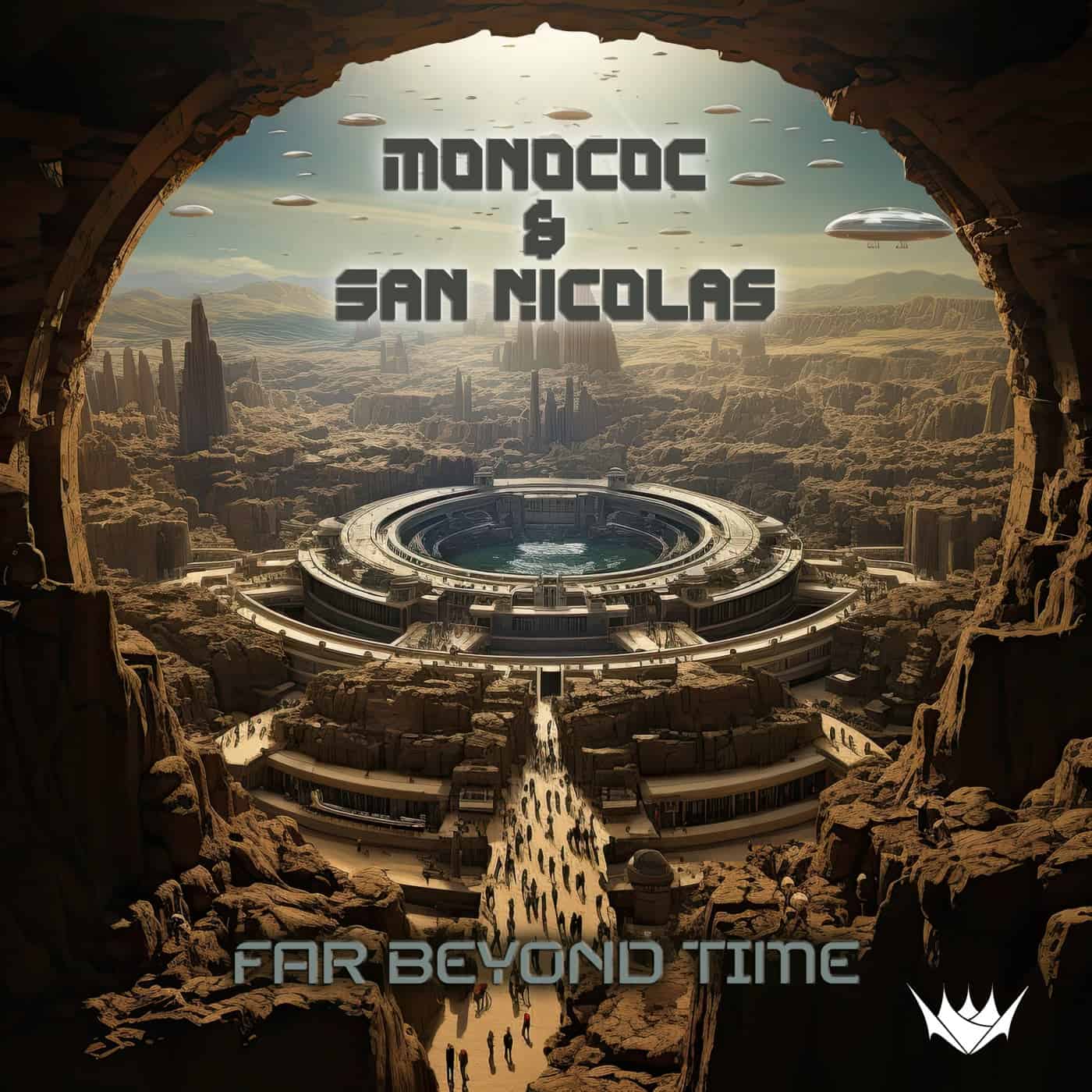 image cover: Monococ, San Nicolas - Far Beyond Time on Padang Records
