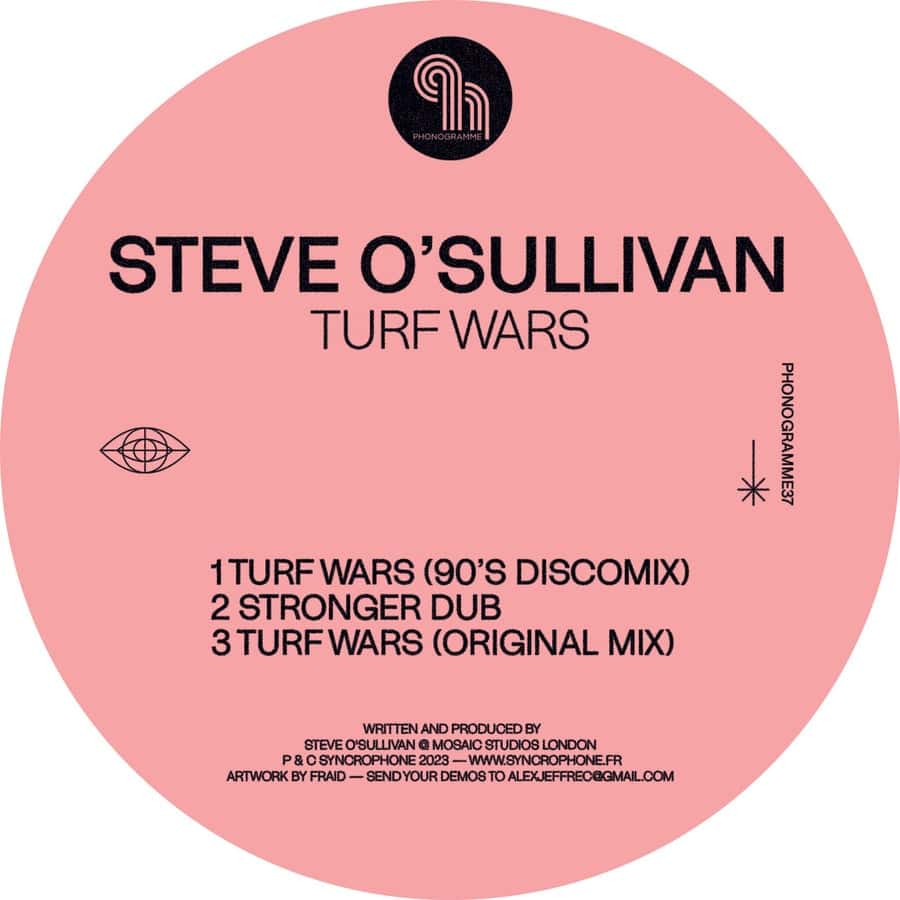 image cover: Steeve O'Sullivan - Turf Wars on Phonogramme