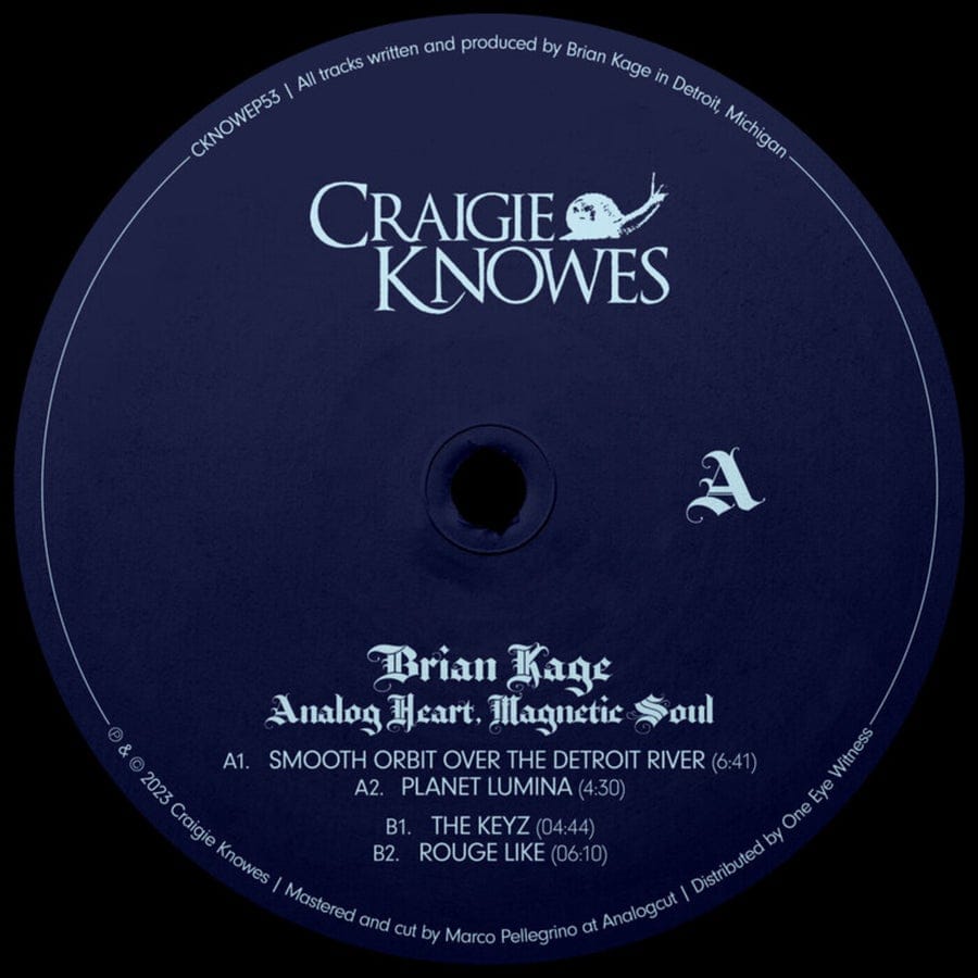 image cover: Brian Kage - Analog Heart, Magnetic Soul on Craigie Knowes