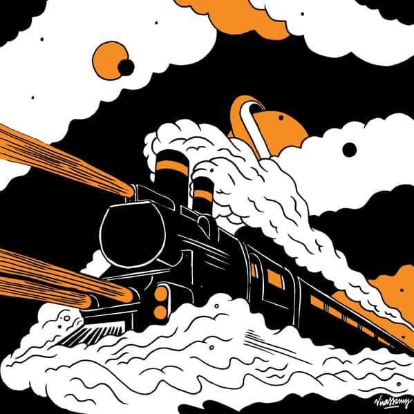 Release Cover: Galactic Railroad Download Free on Electrobuzz