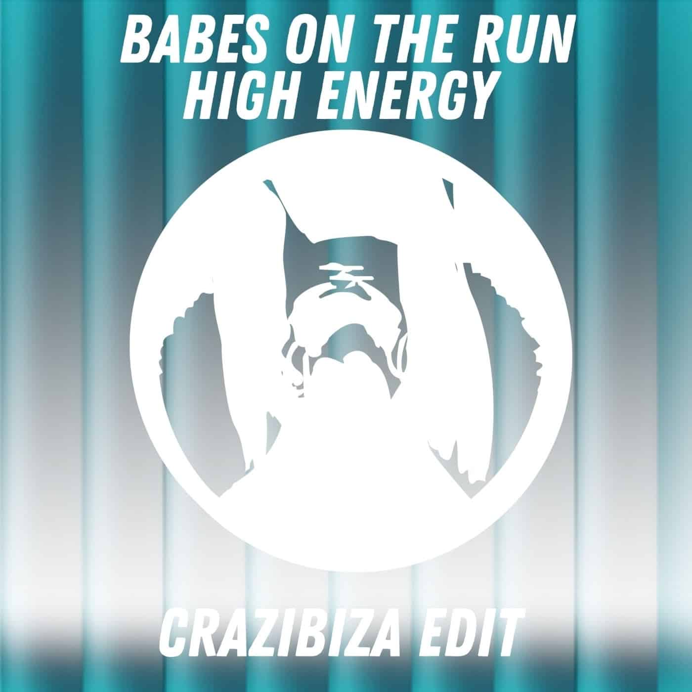 image cover: Crazibiza, Babes on the Run - High Energy on PornoStar Records