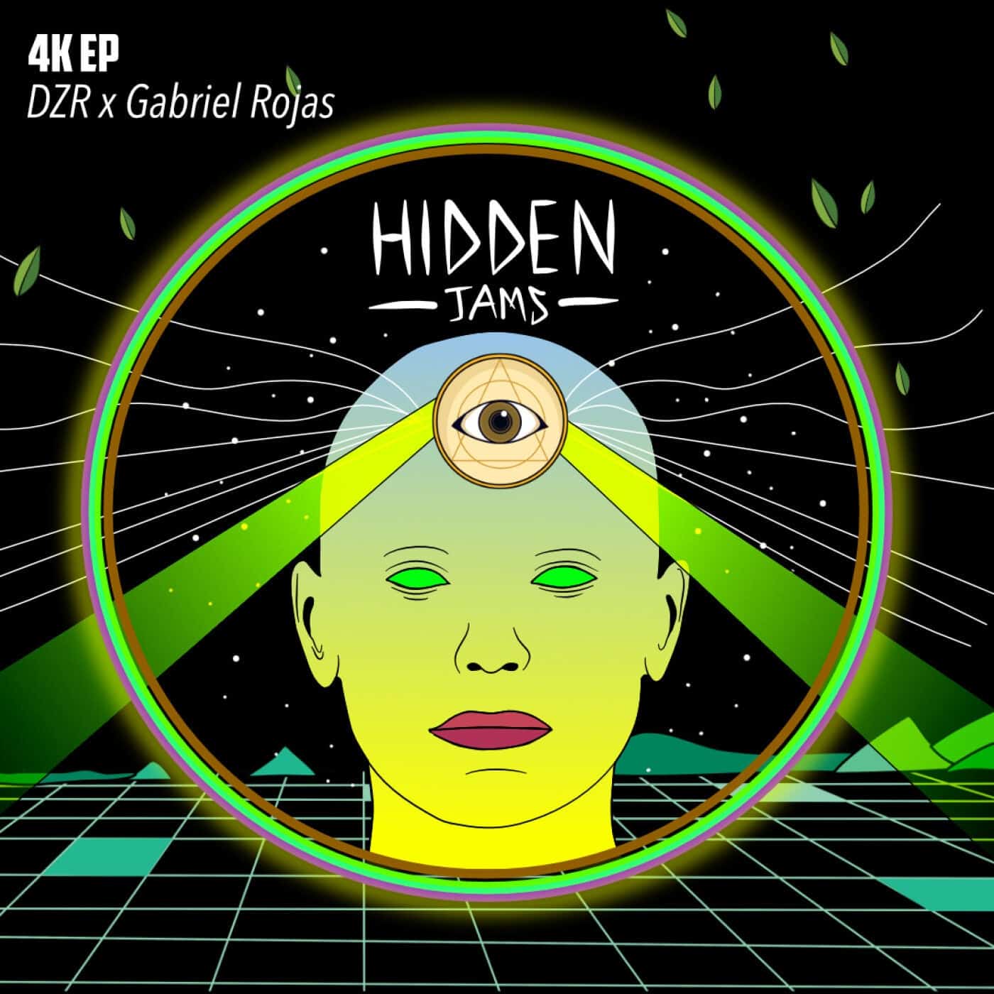 image cover: DZR, Gabriel Rojas - 4K EP on Hidden Jams