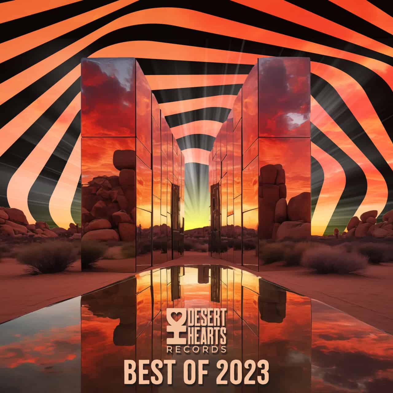 image cover: Various Artists - Best of 2023 on Desert Hearts Records