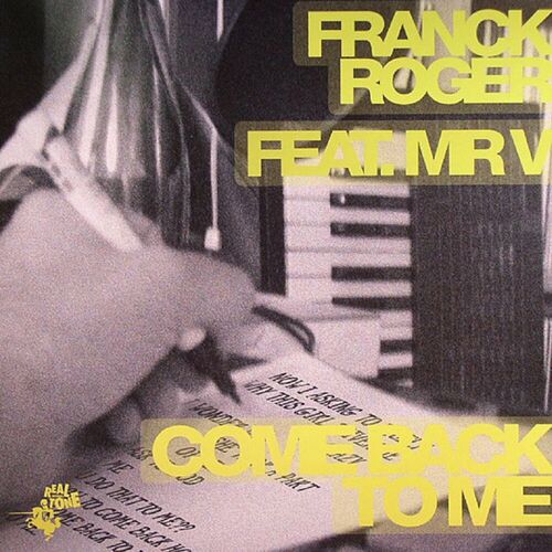 image cover: Franck Roger - Come Back To Me on Real Tone Records