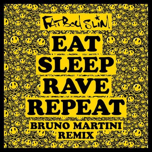 Release Cover: Eat Sleep Rave Repeat (feat. Beardyman) (Bruno Martini Remix) Download Free on Electrobuzz