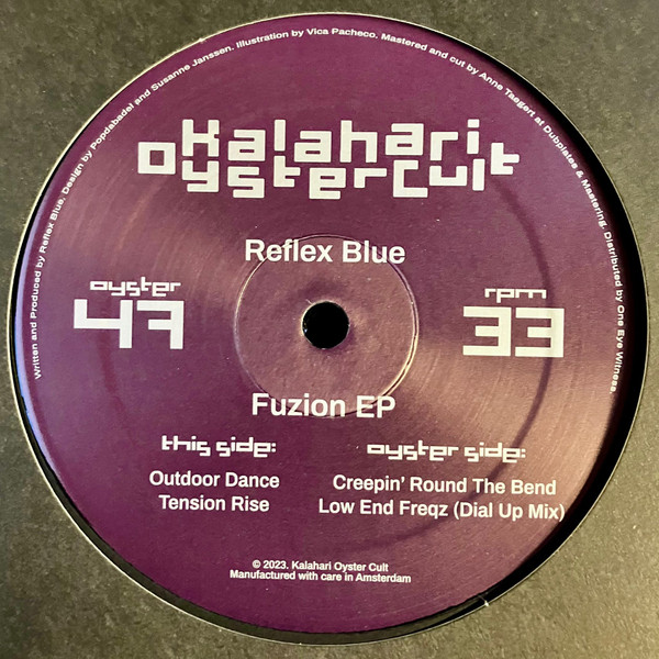 image cover: Reflex Blue - Fuzion EP on Kalahari Oyster Cult