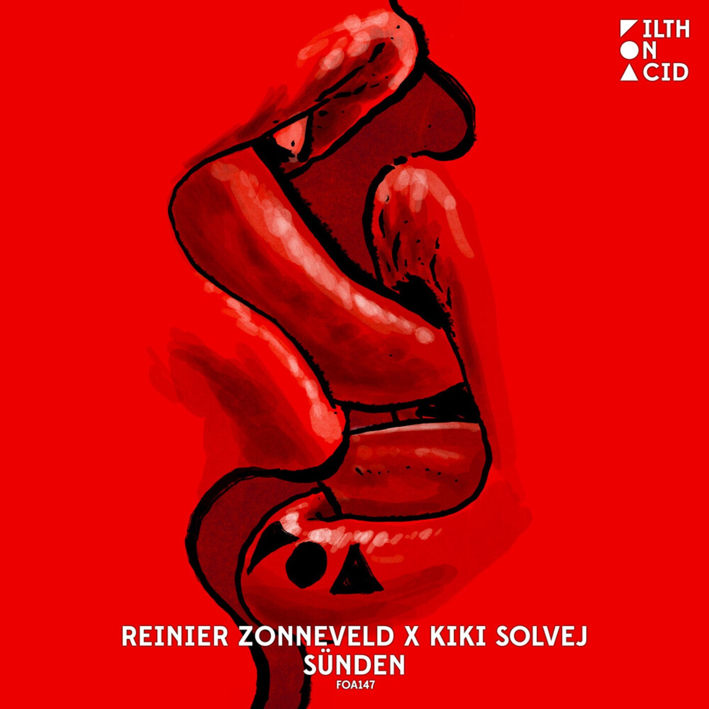 image cover: Reinier Zonneveld, Kiki Solvej - Sünden on Filth on Acid