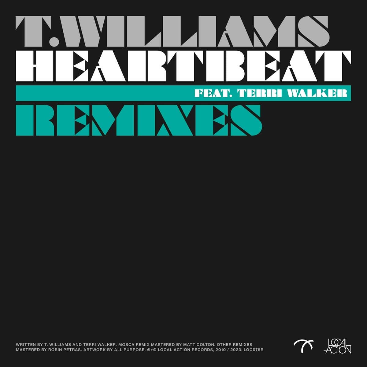 image cover: T. Williams - Heartbeat (Remixes) on