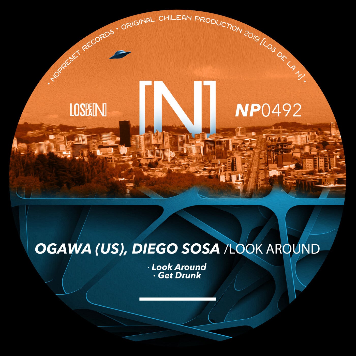 image cover: Diego Sosa, Ogawa (US) - Look Around on NOPRESET Records
