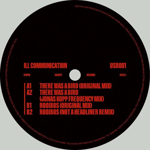 image cover: ILL COMMUNICATION - USR001 on Utopia Society