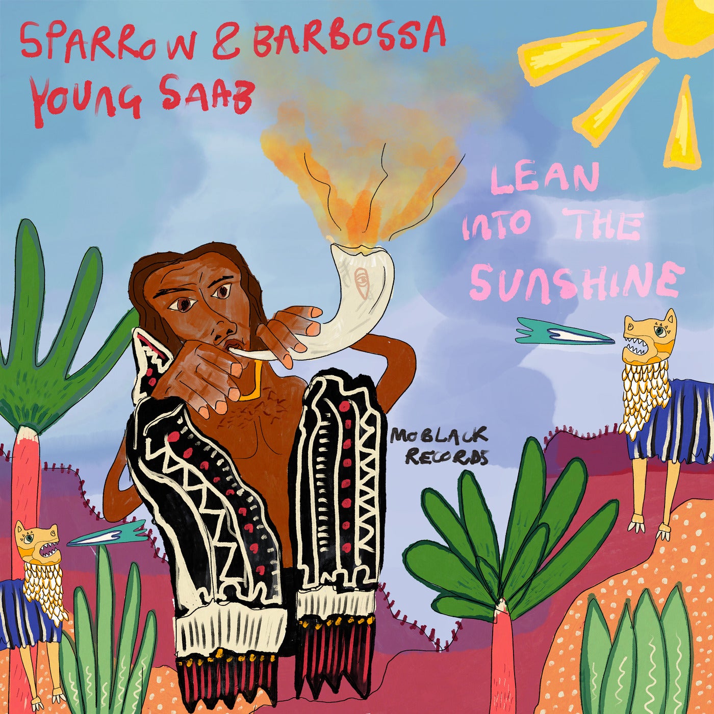 image cover: Sparrow & Barbossa, Young Saab - Lean Into The Sunshine on MoBlack Records