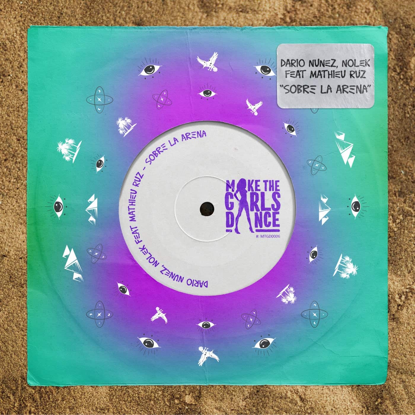 image cover: Dario Nunez, Nolek - Sobre La Arena (Extended Mix) on Make The Girls Dance Records