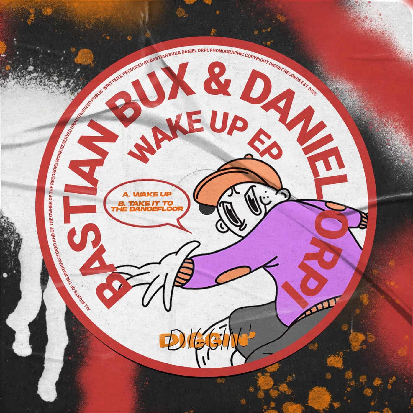image cover: Bastian Bux & Daniel Orpi - Wake Up on Diggin' Records