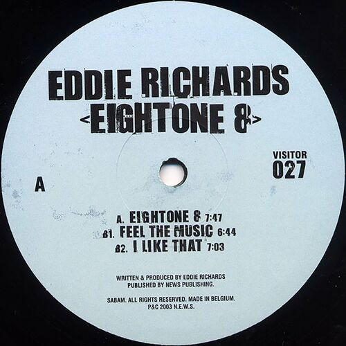 image cover: Eddie Richards - Eightone 8 on Visitor