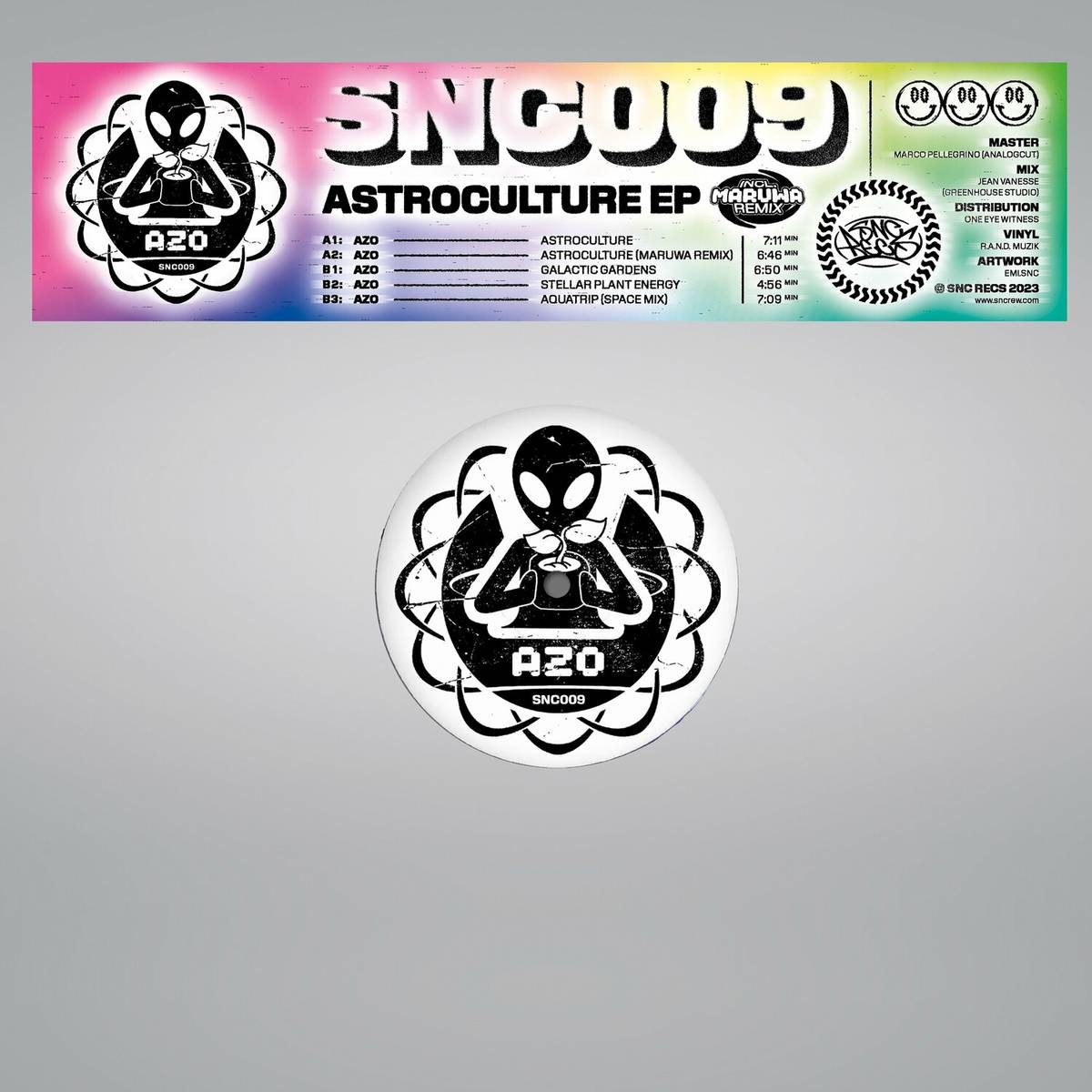 Release Cover: SNC009 – Astroculture EP Download Free on Electrobuzz