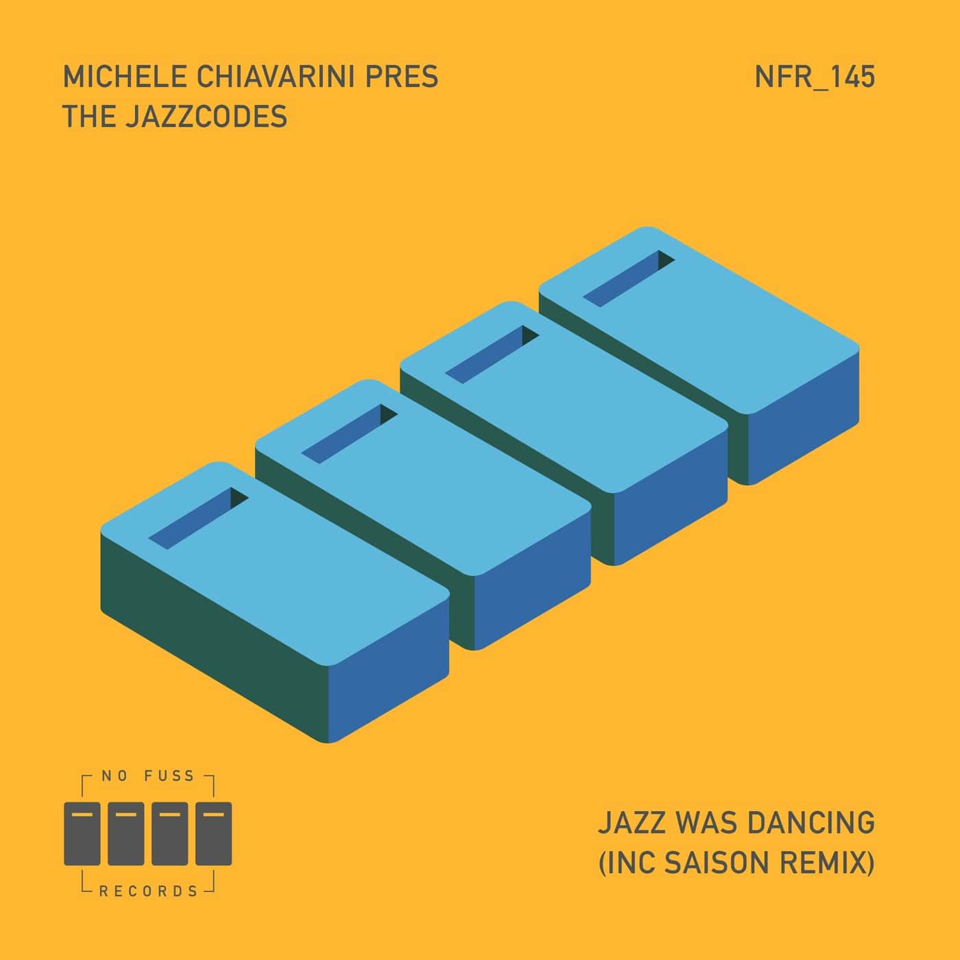 image cover: Michele Chiavarini, The Jazzcodes - Jazz Was Dancing on No Fuss Records