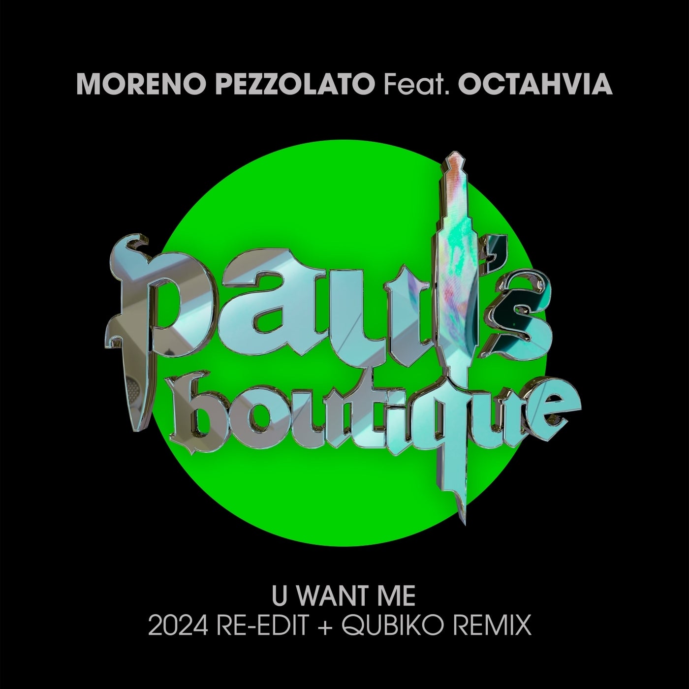 Release Cover: Moreno Pezzolato - U Want Me 2024 Re-Edit Download Free on Electrobuzz