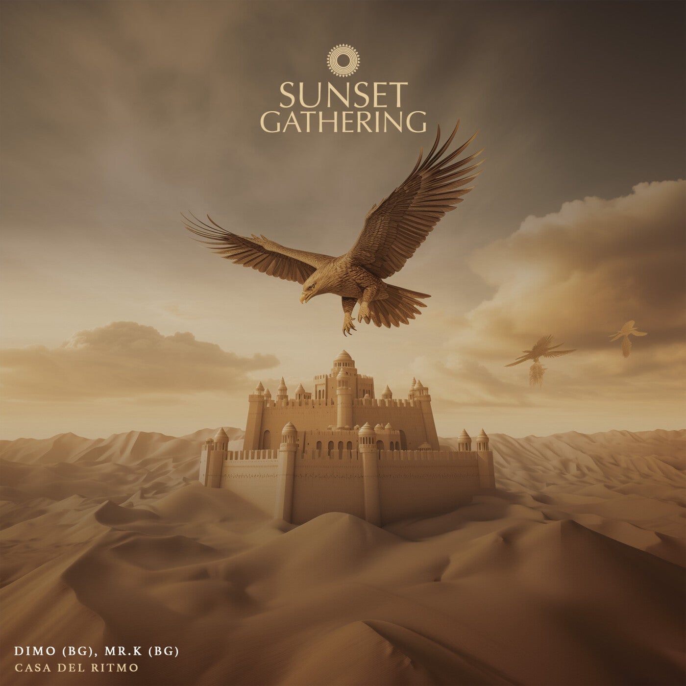 image cover: DiMO (BG), Mr.K (BG) - Casa del ritmo (Original Mix) on Sunset Gathering