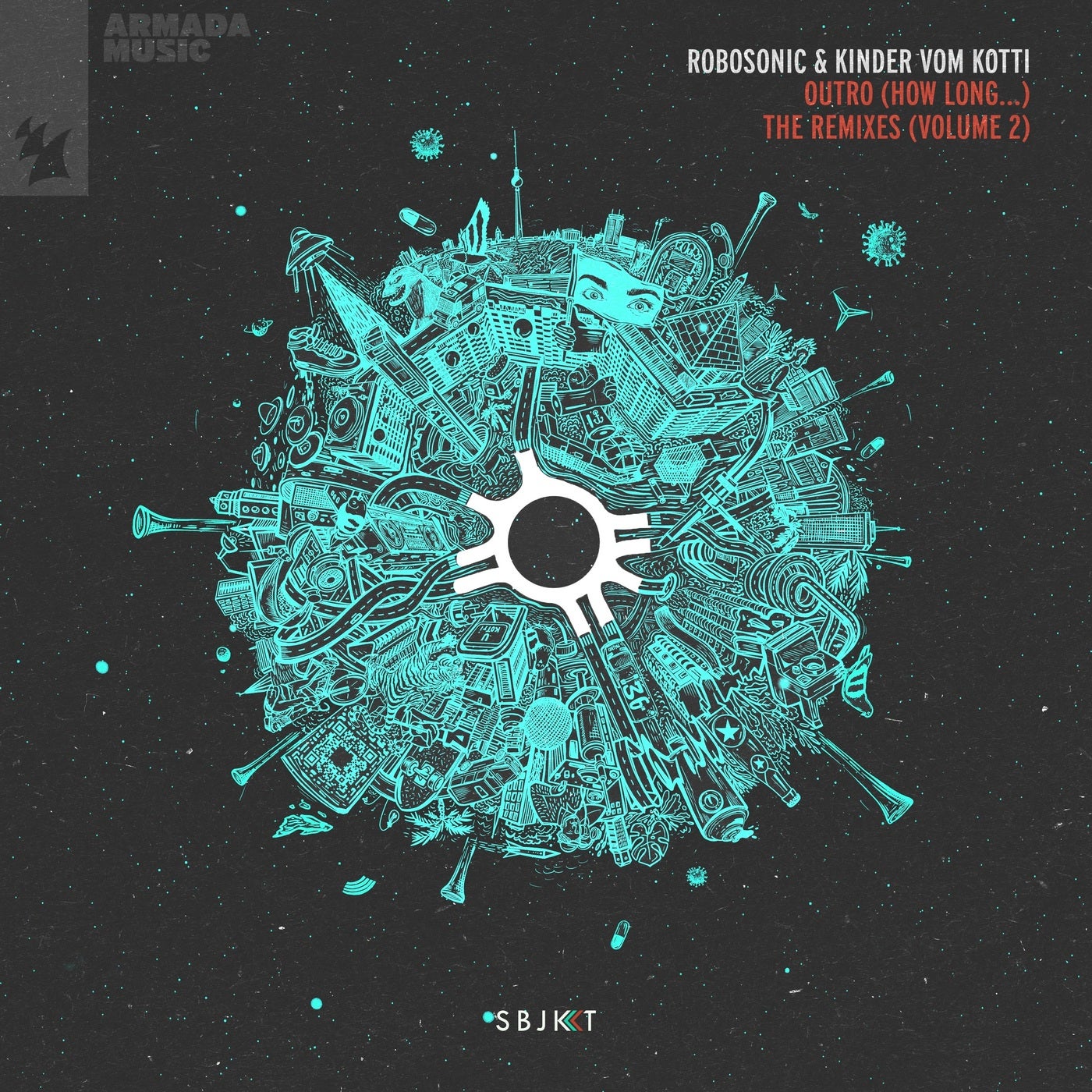 image cover: Robosonic & Kinder vom Kotti - Outro (How Long...) - The Remixes, Vol. 2 on Armada Subjekt