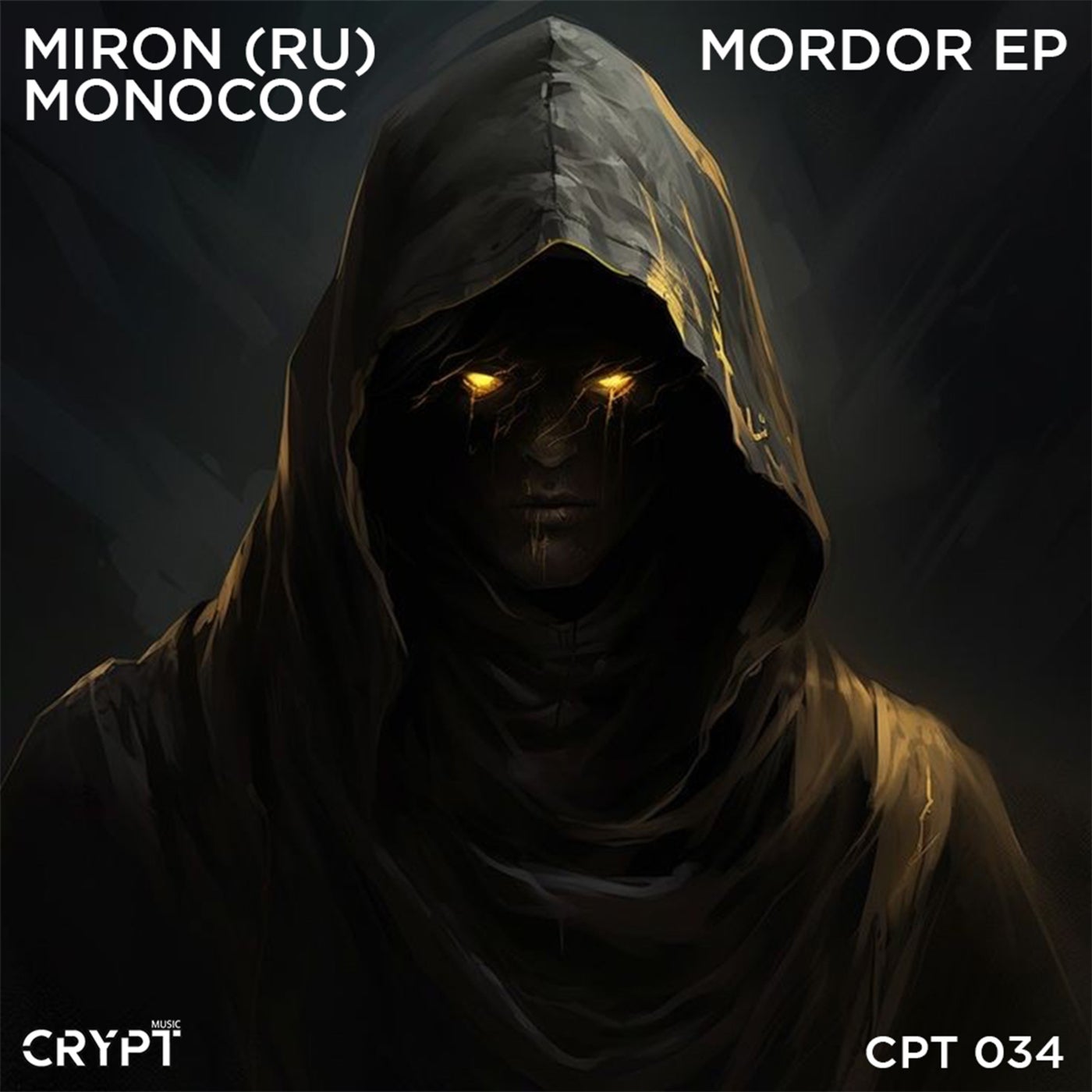 image cover: Monococ, Miron (RU) - Mordor on Crypt Music