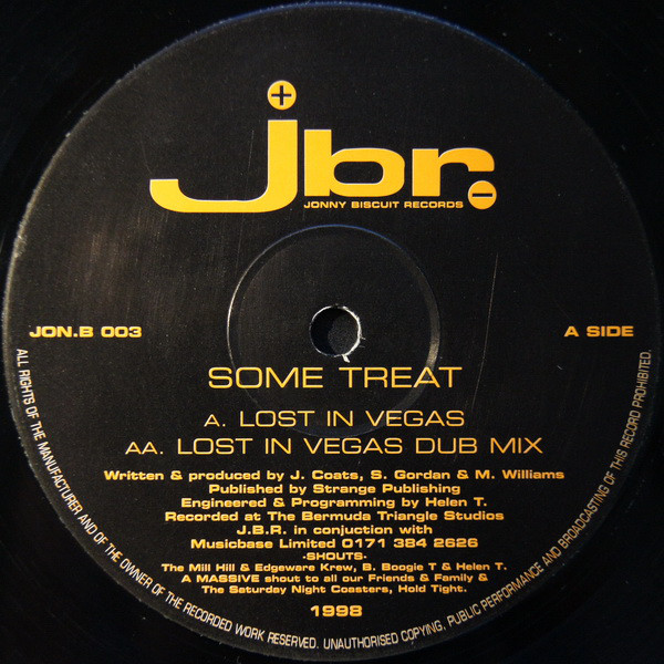 image cover: Some Treat - Lost In Vegas on JBR (Jonny Biscuit Records)