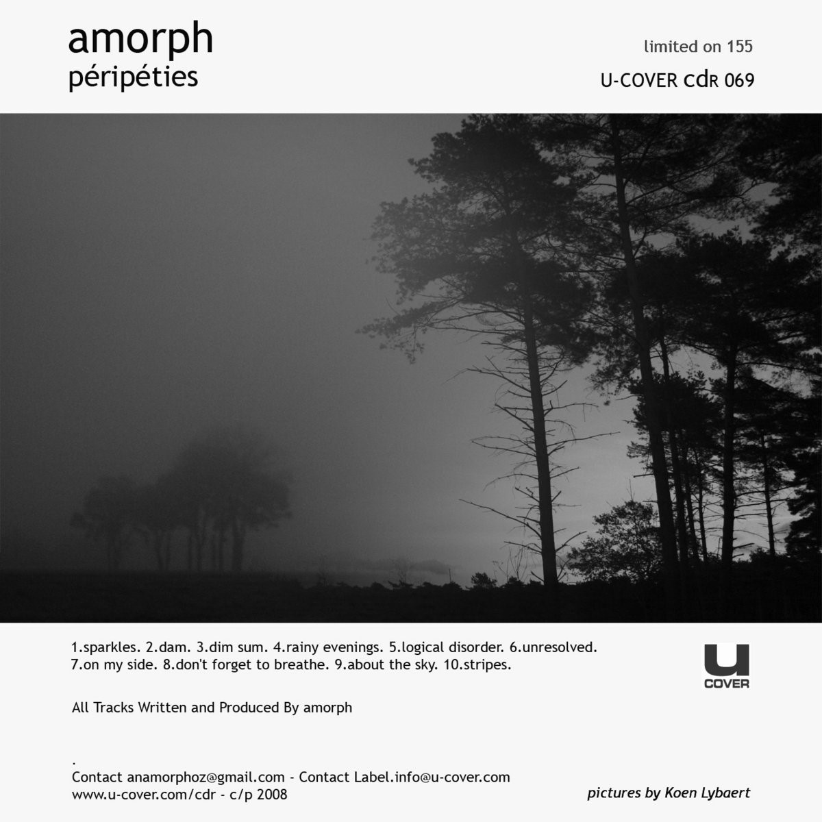 Amorph – Péripéties on U-Cover CDr Limited