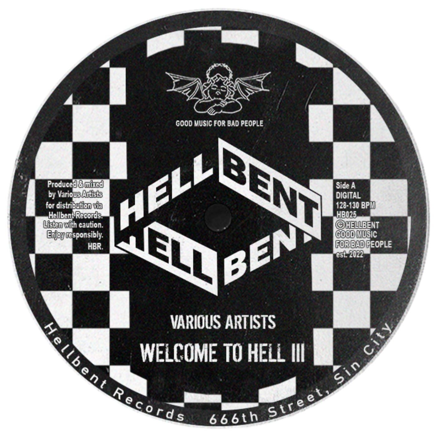 image cover: VA - Welcome to Hell III on Hellbent Records