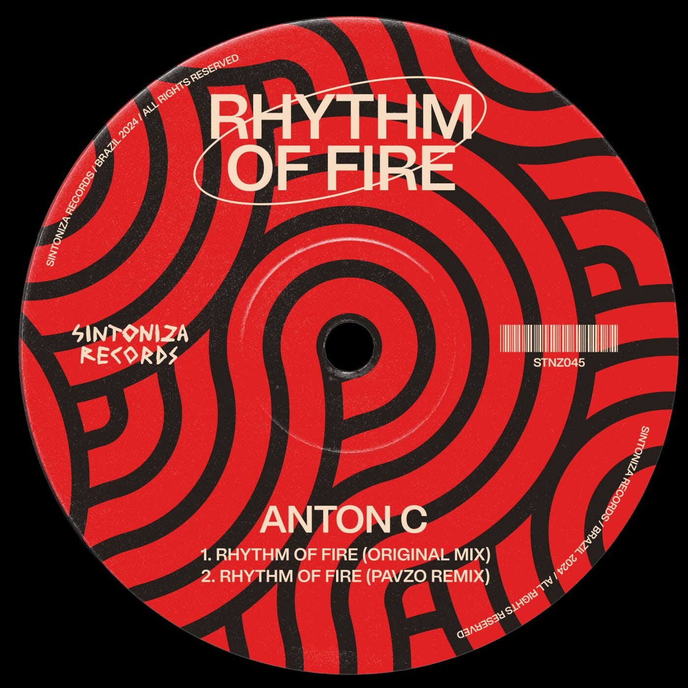 image cover: Anton C - Rhythm Of Fire on Sintoniza Records