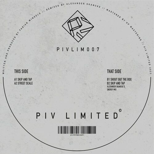 Release Cover: PIV Limited 007 Download Free on Electrobuzz