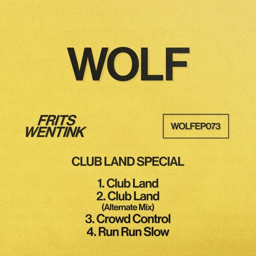 image cover: Frits Wentink - Club Land Special on Wolf Music Recordings