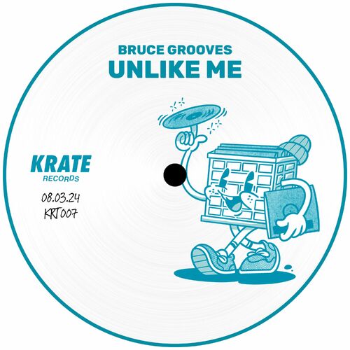 image cover: Bruce Grooves - Unlike Me on Krate Records