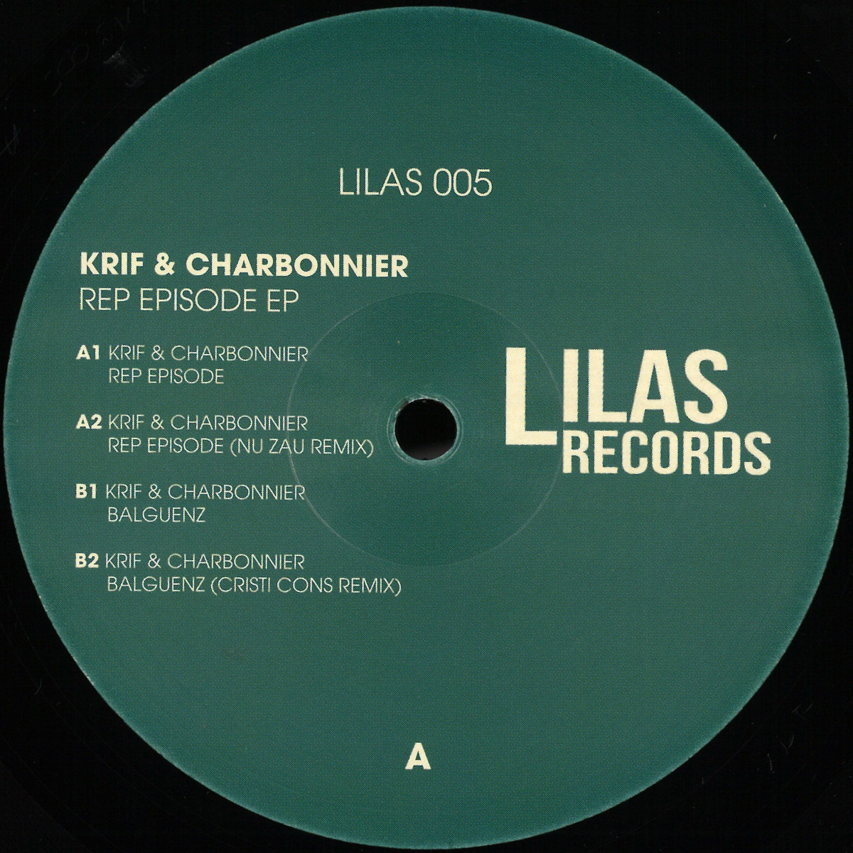 image cover: Krif & Charbonnier - Rep Episode on Lilas Records