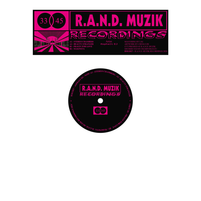 Asphalt DJ – RM12027 on R.A.N.D. Muzik Recordings