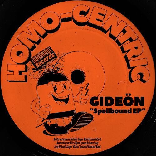 image cover: GIDEÖN - Spellbound EP on HOMO-CENTRIC RECORDS