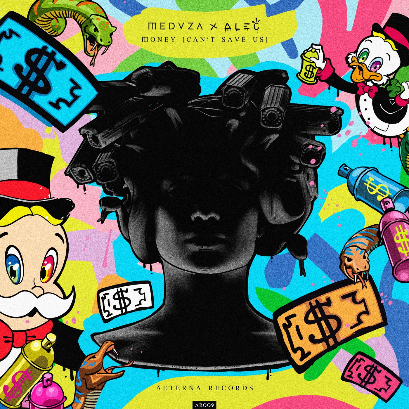 image cover: Meduza, Alec Monopoly - Money (Can't Save Us) [Extended] on AETERNA Records