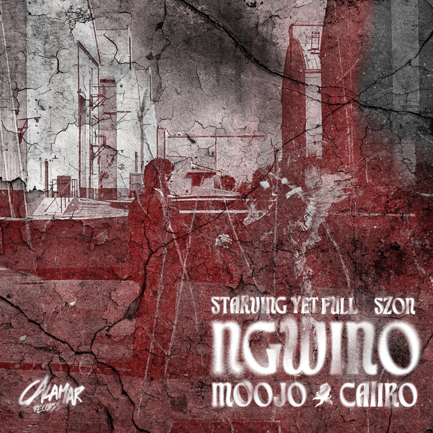 image cover: Starving Yet Full, Caiiro, Moojo - NGWINO on Calamar Records