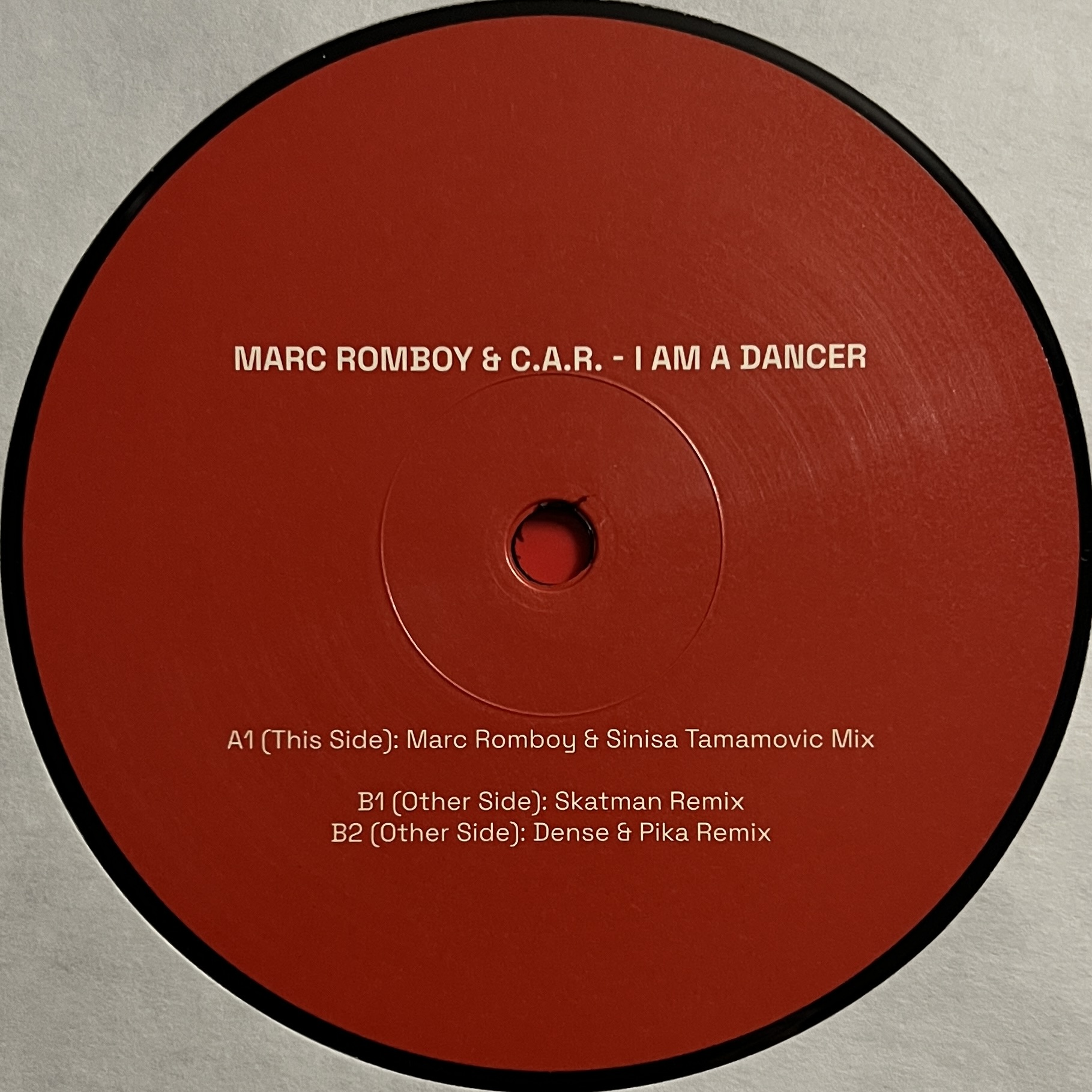 image cover: Marc Romboy & C.A.R. - I Am a Dancer (Remixes) on Systematic Recordings
